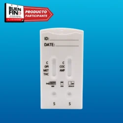 Prueba de antidoping 5 parámetros (THC, COC, AMP, MET y OPI) en sangre Buen Fin