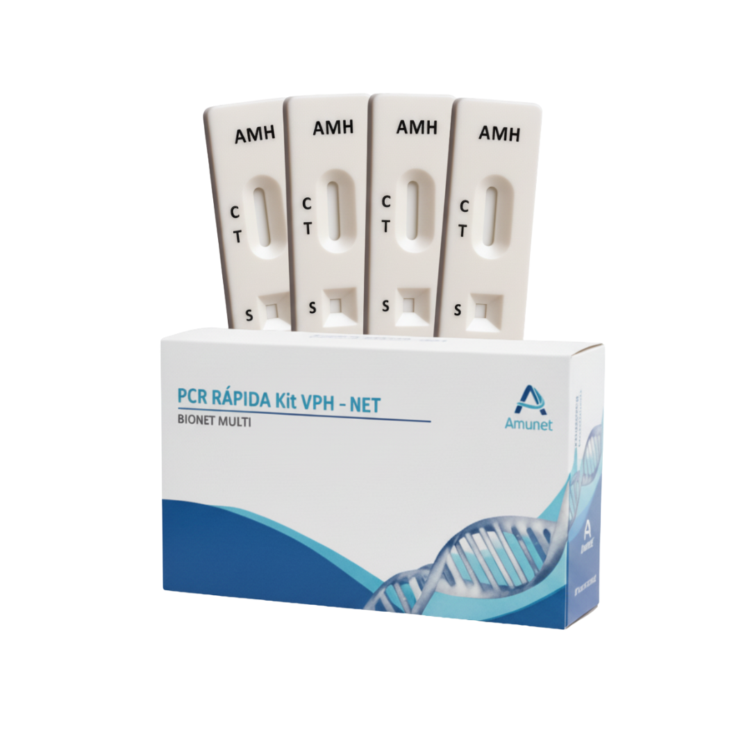 caja pcr + pruebas amh