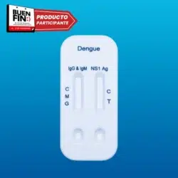 Prueba rápida de Dengue NS1, IgG e IgM Buen Fin