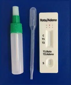 Prueba rápida de Rotavirus y Adenovirus