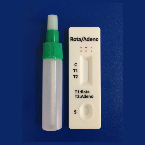 Prueba rápida de Rotavirus y Adenovirus