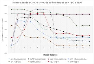 Prueba rápida de TORCH IgG e IgM - Amunet Pruebas Rápidas