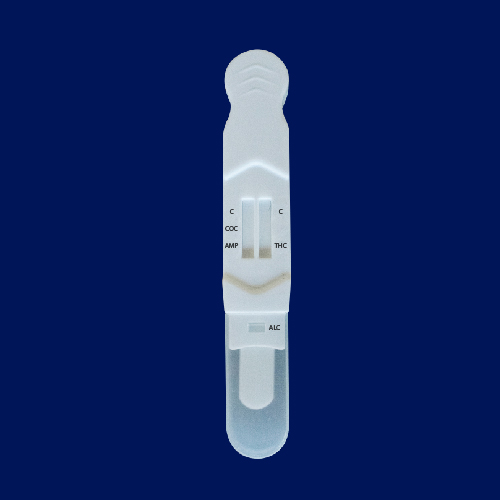 Prueba de antidoping 4 parámetros (THC, COC, AMP Y ALC) en saliva – Amunet  Laboratorio