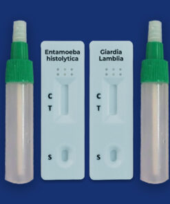 Kit de pruebas rápidas Entamoeba H. + Giardia Lamblia